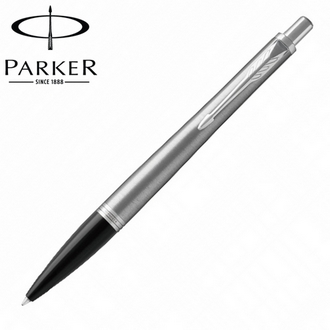 【派克 PARKER】(請先來電詢問存貨)紳士系列 鋼桿白夾 原子筆 P1975422 /支