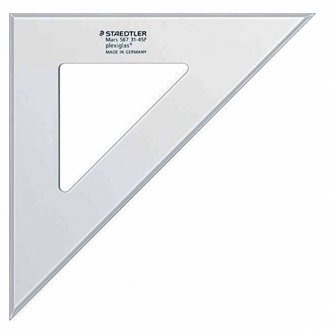 【施德樓】MS56731F 壓克力三角板組(45+60)31 cm / 副