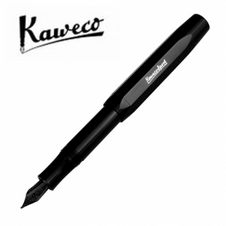 德國KAWECO Skyline Sport 墨黑色 鋼筆 筆尖F 潛行版 /支