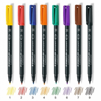 【施德樓】MS317 油性萬用投影筆 M (1.0MM) / 支