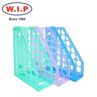 {振昌文具}【W.I.P】開放式雜誌箱（果凍色）  AMF6800-9 台灣製 /個