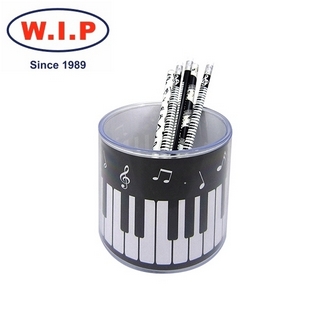 {振昌文具}【W.I.P】鍵盤圓形大筆筒  IP10 台灣製 /個