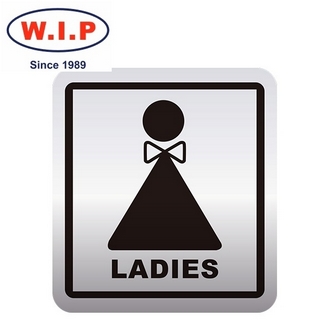 {振昌文具}【W.I.P】600系列標示牌-女化妝室  617 台灣製 /個