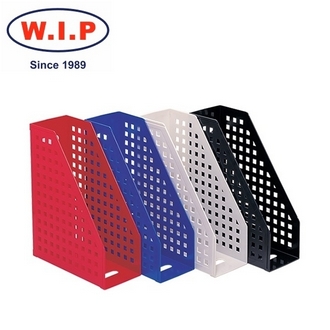 {振昌文具}【W.I.P】開放式方孔雜誌箱  AMF5200 台灣製 /個