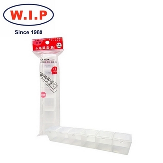 {振昌文具}【W.I.P】六格藥盒（長）  LPB1506 台灣製 /個