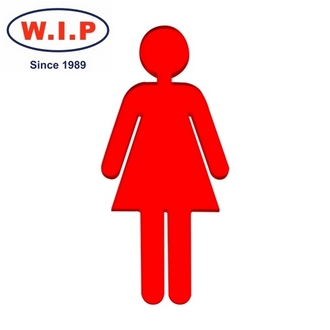 {振昌文具}【W.I.P】人型標示牌（女）  552 台灣製 /個
