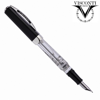 限量款 義大利 VISCONTI 銀河星塵 HomoSapiens - Silver Dust 鋼尖 KP16-01-FP1 鋼筆 /支