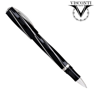 義大利 VISCONTI Divina Elegance 黑 KP18-05-RB 鋼珠筆 /支