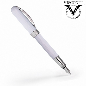 義大利 VISCONTI 林布蘭 Rembrandt 白 KP10-06-FP 鋼筆 /支