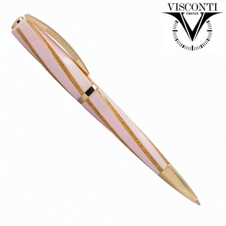 義大利 VISCONTI Divina Fashion MARBLED 粉 KP18-22-BP 原子筆 /支