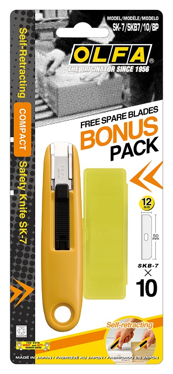 【OLFA】小巧便利輕巧安全工作刀 SK-7/SKB-7/10/BP型超值包  / 支