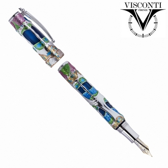 限量款 義大利 VISCONTI 巴特尤公寓 Casa Batllo 純銀 KP50-01-FP 鋼筆 /支