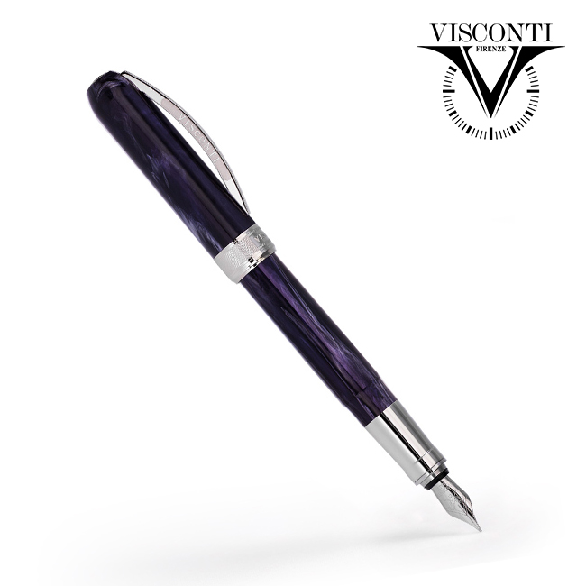 義大利 VISCONTI 林布蘭 Rembrandt  經典黑  KP10-01-FP  鋼筆 /支