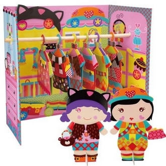 {振昌文具}【請先來電洽詢庫存】【美國ALEX】181F  娃娃家衣櫥 /組