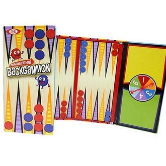 {振昌文具}【請先來電洽詢庫存】【美國Ideal】8-32507TL 隨身磁性桌遊-西洋雙陸棋 /組