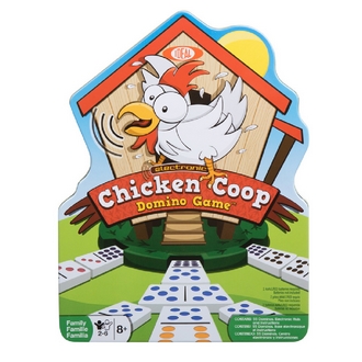 {振昌文具}【請先來電洽詢庫存】【美國Ideal】0X5435TL 經典桌遊系列-骨牌遊戲 忙碌雞舍 /組