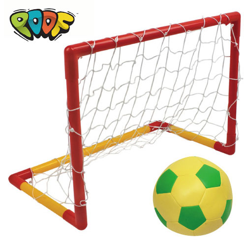 {振昌文具}【請先來電洽詢庫存】【美國 POOF】幼兒攜帶式足球球門組 781BL / 組