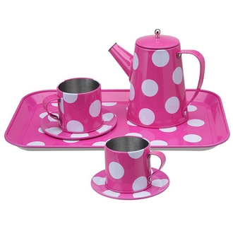 {振昌文具}【請先來電洽詢庫存】【美國ALEX】705PD  兒童家家酒 漂亮女孩茶具組 /組