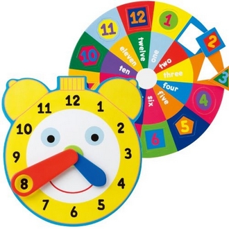 {振昌文具}【請先來電洽詢庫存】【美國ALEX】1467  我會看時鐘 /組