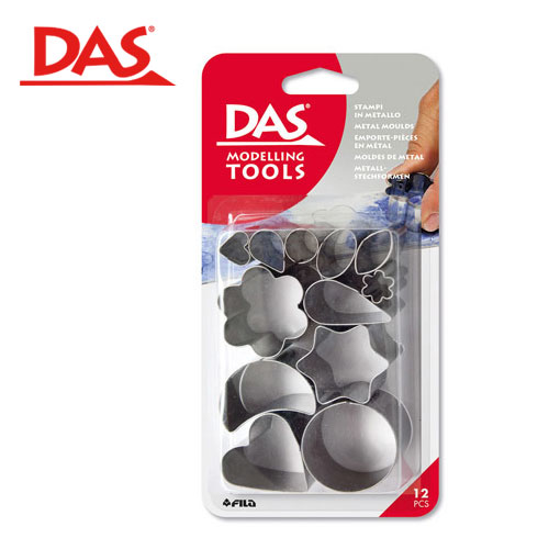 {振昌文具}【請先來電洽詢庫存】【義大利 DAS】陶土金屬壓模組(344000) / 組