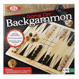 {振昌文具}【請先來電洽詢庫存】【美國Ideal】37256TL 雙陸棋 /組