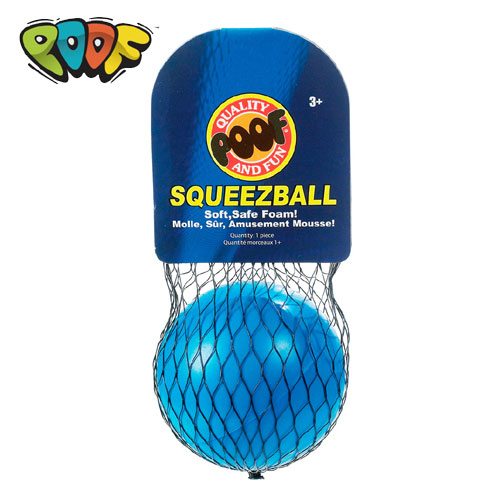 {振昌文具}【請先來電洽詢庫存】【美國 POOF】軟質紓壓球(網袋裝) 277BL / 顆