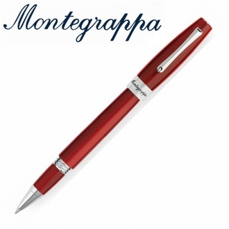 義大利Montegrappa萬特佳  Felicita系列 - 鋼珠筆(紅絲絨) ISFARRIR /支