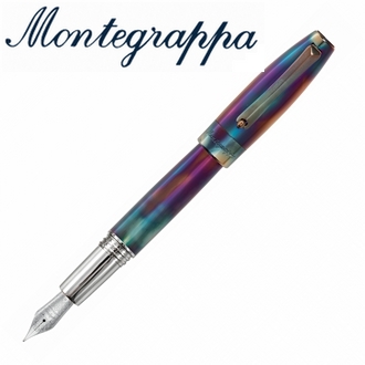 義大利Montegrappa萬特佳  藍色烈焰系列 - 鋼筆 ISFOR_BZ /支