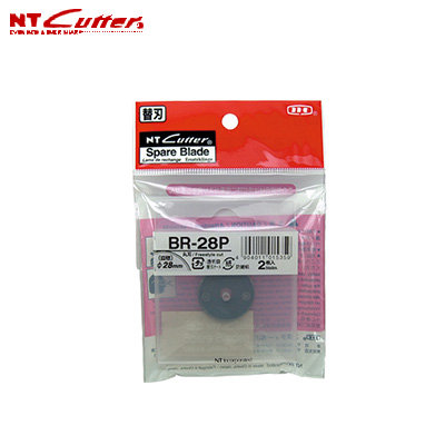 NT  BR-28P 滾輪式替換刀片(實線)   -2片入 / 盒