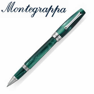 義大利Montegrappa萬特佳  Felicita系列 - 鋼珠筆(孔雀石綠) ISFARRIG /支