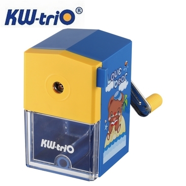 KW 卡通 0305B 削鉛筆機 削筆機 (卡通圖案、顏色隨機出貨) / 台