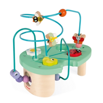 {振昌文具}【請先來電洽詢庫存】【法國Janod】寶寶異想世界-快樂的毛毛蟲 J08253 /組