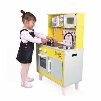 {振昌文具}【請先來電洽詢庫存】【法國Janod】妙廚師好料理-快樂的一天聲光廚具組(含配件) J06564 /組