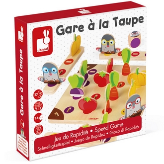 {振昌文具}【請先來電洽詢庫存】【法國Janod】趣味桌遊-土撥鼠菜園 J08246 /組