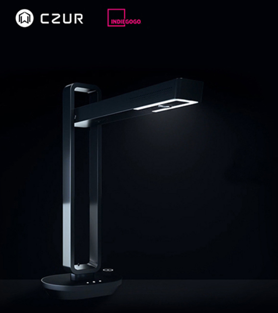 CZUR 2018紅點設計獎 AURA 折疊式 掃描器+檯燈 /台 (標準版 無內建電池)