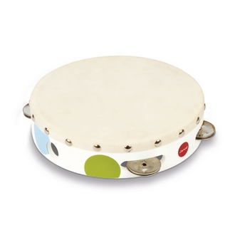 {振昌文具}【請先來電洽詢庫存】【法國Janod】音樂好好玩-手搖鈴鼓 J07601 /個