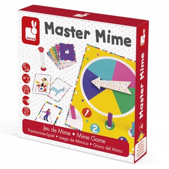 {振昌文具}【請先來電洽詢庫存】【法國Janod】趣味桌遊-比手畫腳 J02751 /組