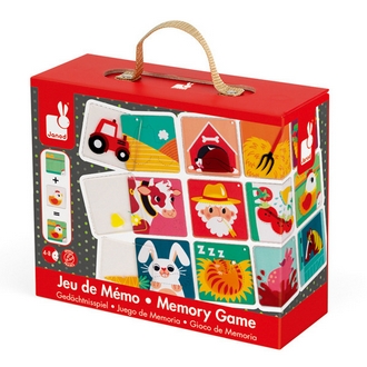 {振昌文具}【請先來電洽詢庫存】【法國Janod】趣味桌遊-忙碌農場 J02778 /組