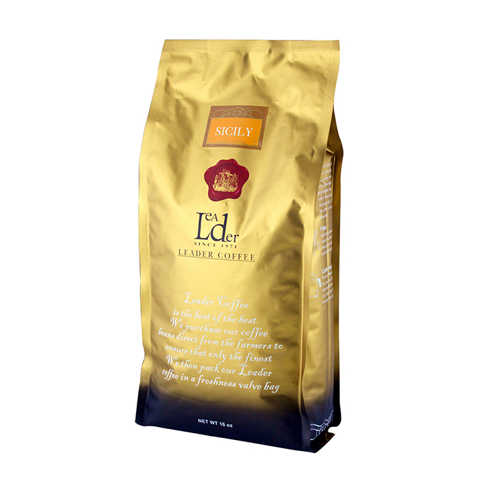 Leader力代 義式咖啡豆450g(咖啡機專用)西西里LDN49