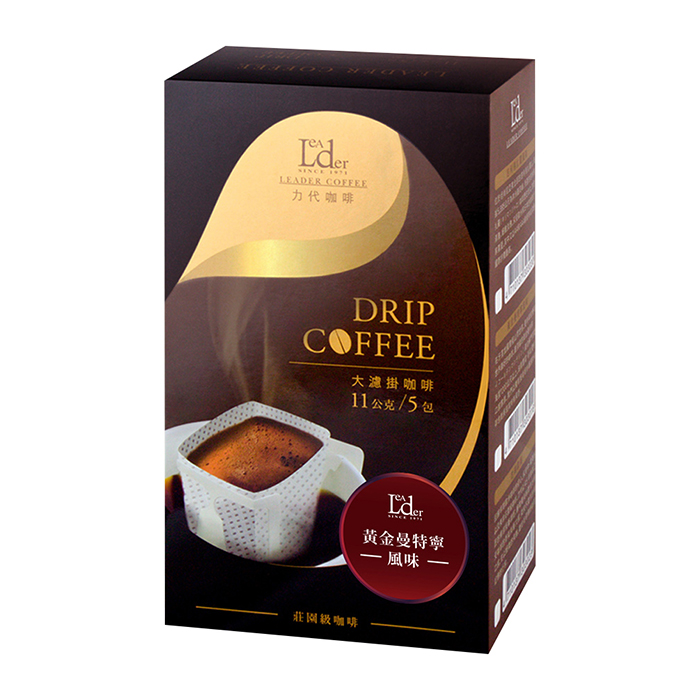 Leader力代 黃金曼特寧咖啡(5入/盒 )AMC016