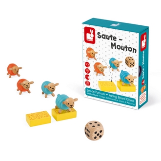 {振昌文具}【請先來電洽詢庫存】【法國Janod】趣味桌遊-跳跳羊 J02738  /組