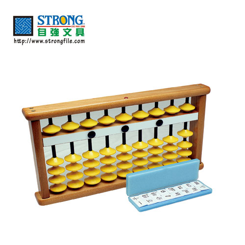 {振昌文具}{請先來電洽詢}自強牌 9檔教師用算盤 / 支