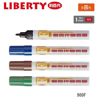 利百代 1mm圓尖 油性 900F 嘜克筆 麥克筆 /支