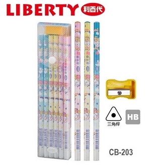利百代 小天使HB三角塗頭 CB-203 鉛筆 12支/打