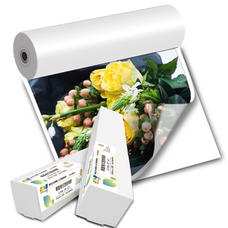 {振昌文具}【請先來電洽詢庫存】彩之舞 HY-R36PETA 噴墨卷式透明背膠(有黏性) 0.1mm 36