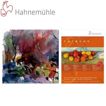 德國Hahnemuhle-Cezanne水彩紙本 106-283-49 (24x32cm)-10張 / 本