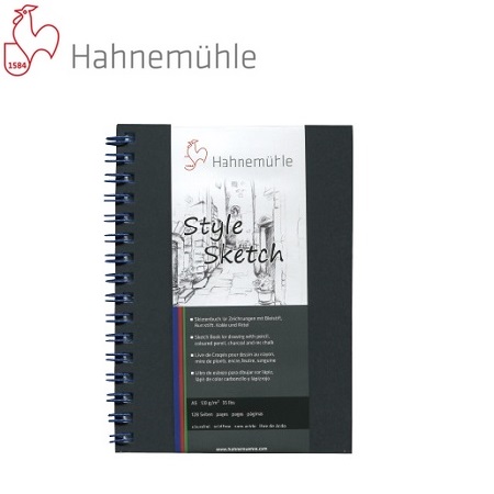 德國Hahnemuhle- Sketch 個性素描本106-284-52 (A4藍線圈/64張) / 本