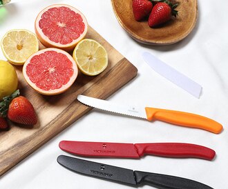 Victorinox 瑞士維氏 Swiss Classic 蔬果廚刀 番茄刀 麵包刀 水果刀 削皮刀 (附刀套) /支 (顏色隨機出貨)