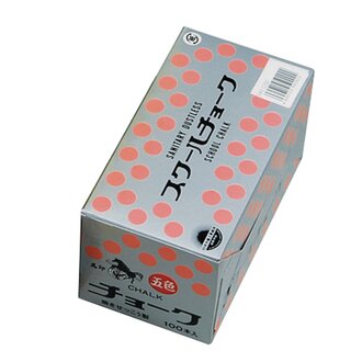 【馬印UMAJIRUSH】日本製 學校 粉筆 彩色 30盒/件