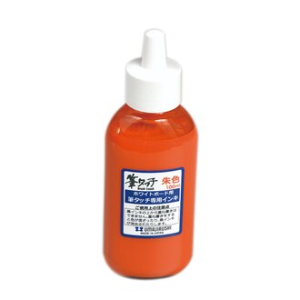 【馬印UMAJIRUSH】日本製 BFT-IN-S 專用 紅色 墨水 /瓶 (適用BFT-S 白板書法組 )